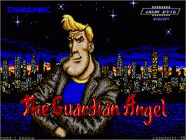 Title screen of Guardian Angel on the Commodore Amiga.