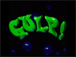 Title screen of Gulp on the Commodore Amiga.
