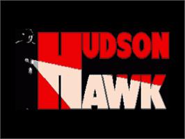 Title screen of Hudson Hawk on the Commodore Amiga.