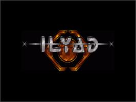 Title screen of Ilyad on the Commodore Amiga.
