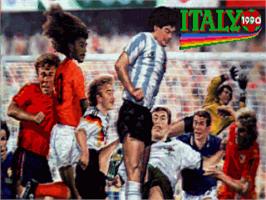 Title screen of Italy 1990 on the Commodore Amiga.