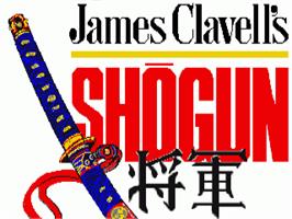 Title screen of James Clavell's Shogun on the Commodore Amiga.