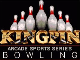 Title screen of Kingpin - Arcade Sports Bowling on the Commodore Amiga.