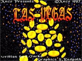 Title screen of Las Vegas on the Commodore Amiga.