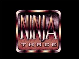 Title screen of Last Ninja 3 on the Commodore Amiga.