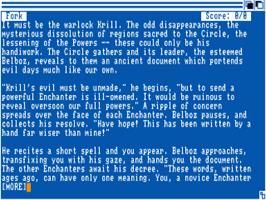 Title screen of Lost Treasures of Infocom on the Commodore Amiga.