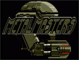 Title screen of Metal Masters on the Commodore Amiga.