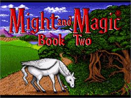 Title screen of Might and Magic 2: Gates to Another World on the Commodore Amiga.
