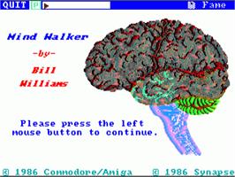 Title screen of Mind Walker on the Commodore Amiga.