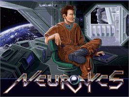 Title screen of Neuronics on the Commodore Amiga.