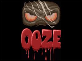 Title screen of Ooze: Creepy Nites on the Commodore Amiga.