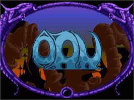 Title screen of Ork on the Commodore Amiga.