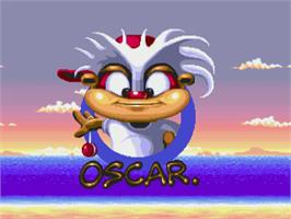 Title screen of Oscar on the Commodore Amiga.