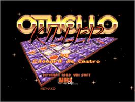 Title screen of Othello Killer on the Commodore Amiga.