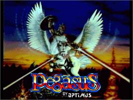 Title screen of Pegasus on the Commodore Amiga.