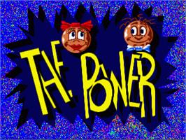 Title screen of Power, The on the Commodore Amiga.