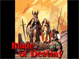Title screen of Realms of Arkania: Blade of Destiny on the Commodore Amiga.
