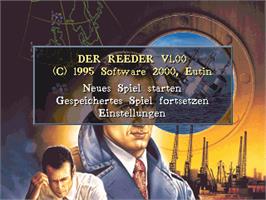 Title screen of Reeder, Der on the Commodore Amiga.