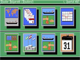 Title screen of Reederei on the Commodore Amiga.