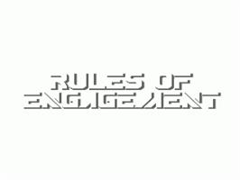 Title screen of Rules of Engagement on the Commodore Amiga.
