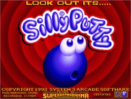 Title screen of Silly Putty on the Commodore Amiga.