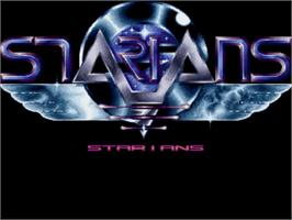 Title screen of Starians on the Commodore Amiga.