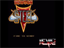 Title screen of Steel on the Commodore Amiga.