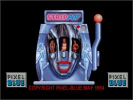 Title screen of Strip Pot on the Commodore Amiga.