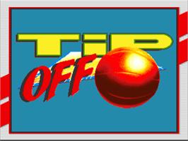Title screen of Tip Off on the Commodore Amiga.