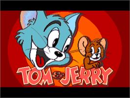 Title screen of Tom And Jerry on the Commodore Amiga.