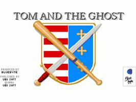 Title screen of Tom And The Ghost on the Commodore Amiga.