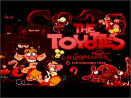 Title screen of Toyottes, The on the Commodore Amiga.