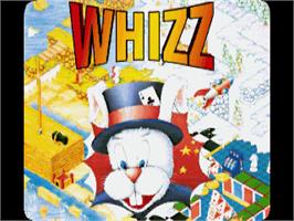 Title screen of Whizz on the Commodore Amiga.