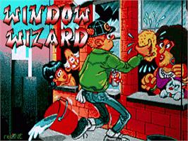 Title screen of Window Wizard on the Commodore Amiga.