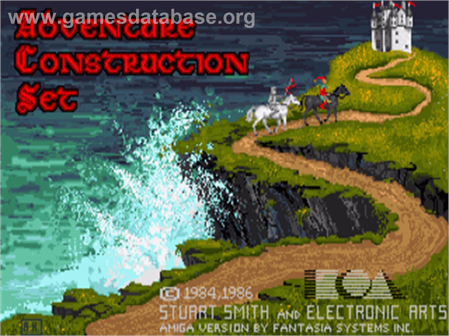 Adventure Construction Set - Commodore Amiga - Artwork - Title Screen