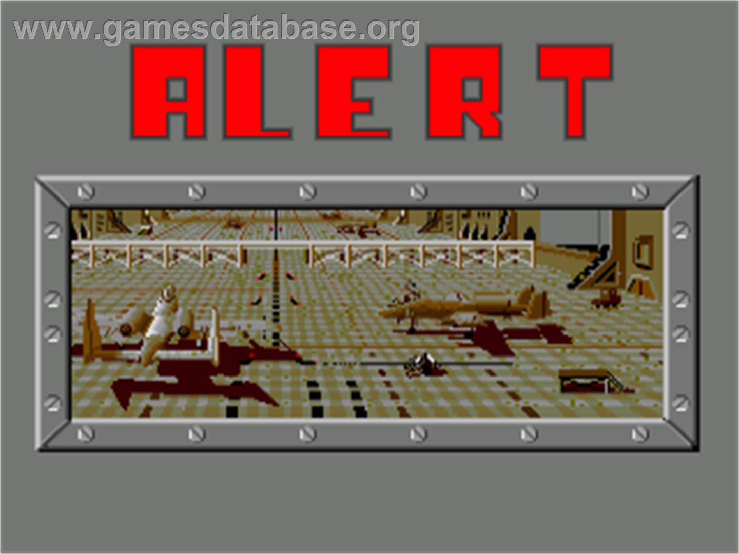 Alert - Commodore Amiga - Artwork - Title Screen