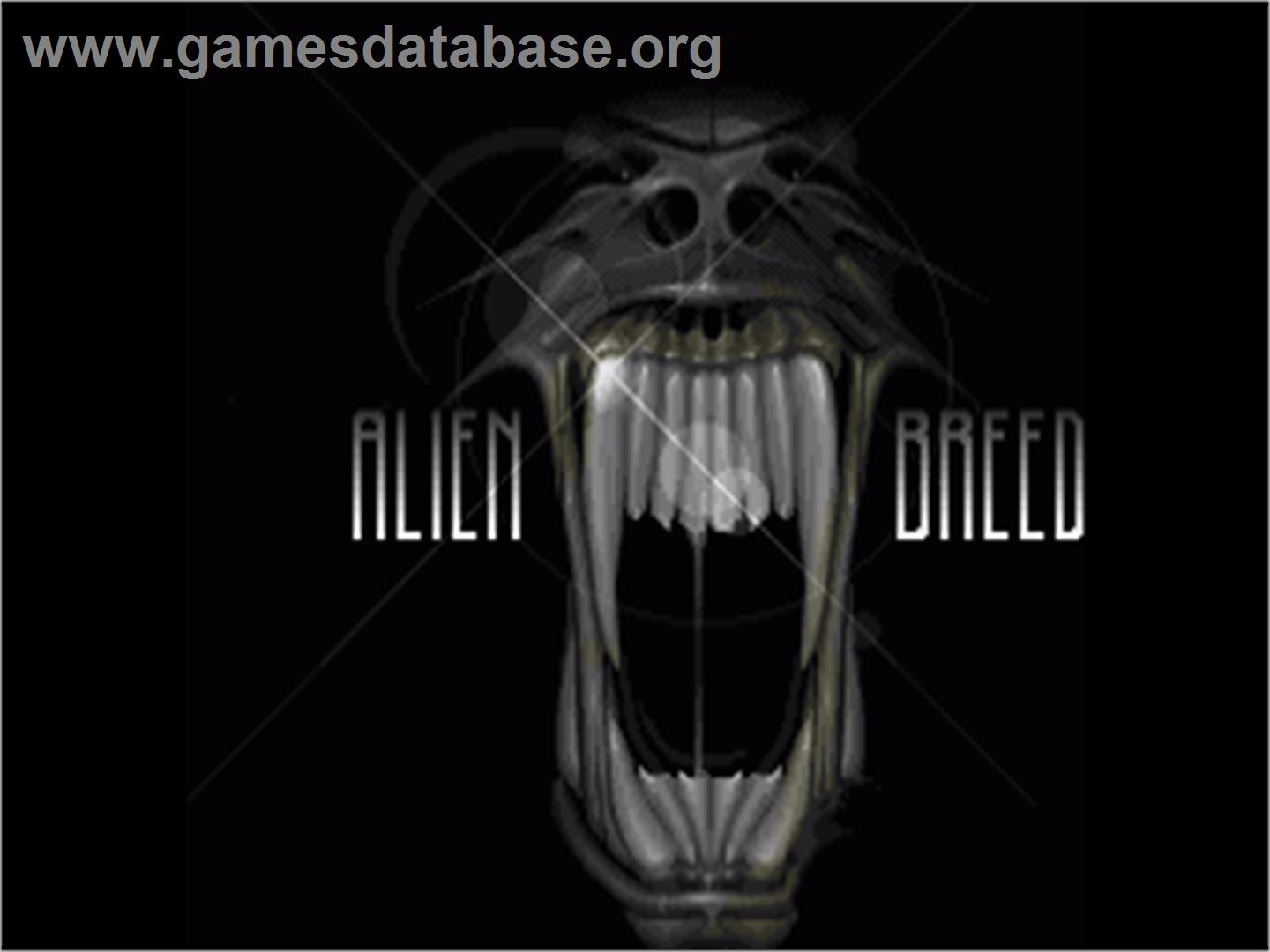 Alien Breed - Commodore Amiga - Artwork - Title Screen