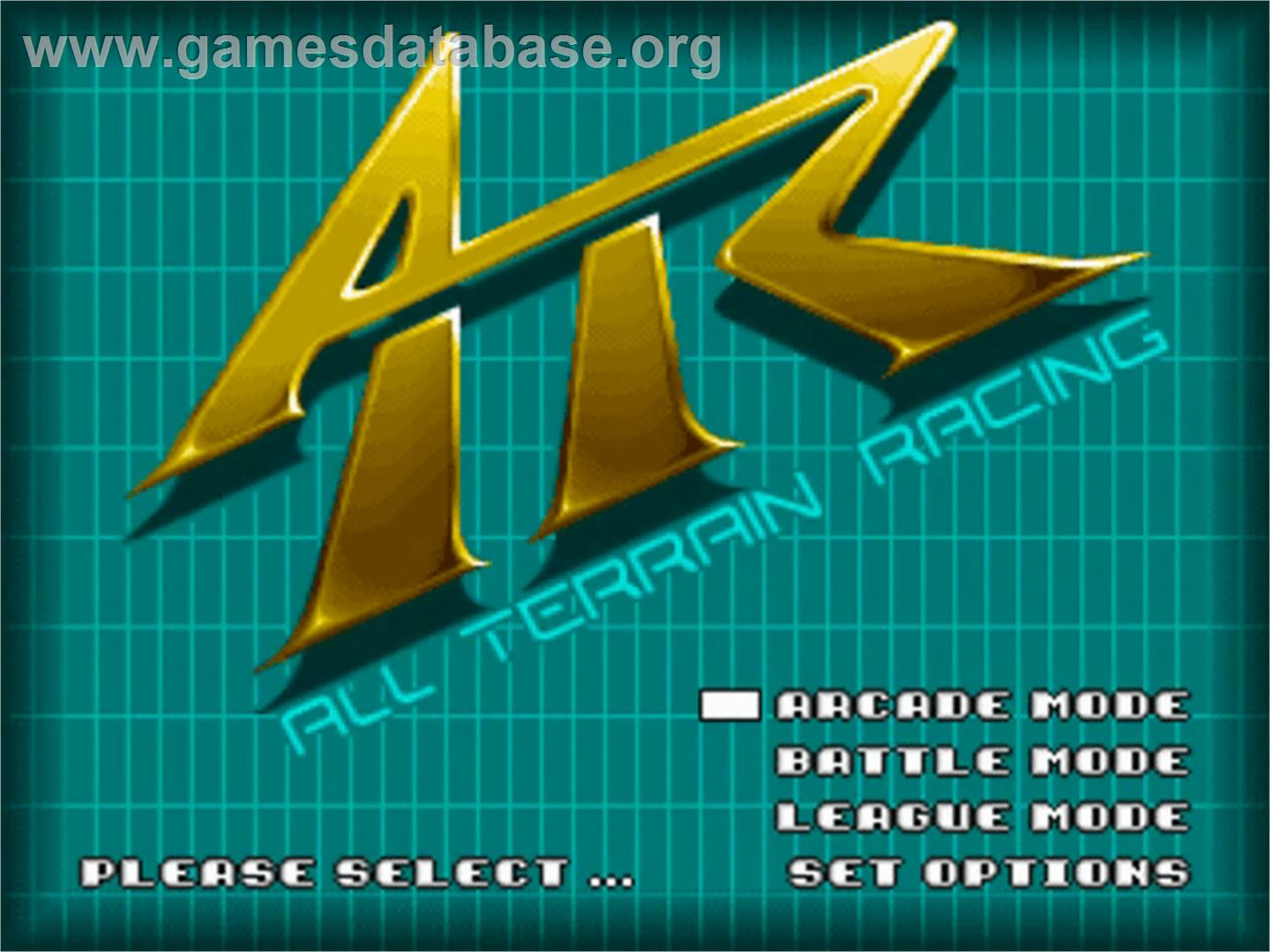 All Terrain Racing - Commodore Amiga - Artwork - Title Screen