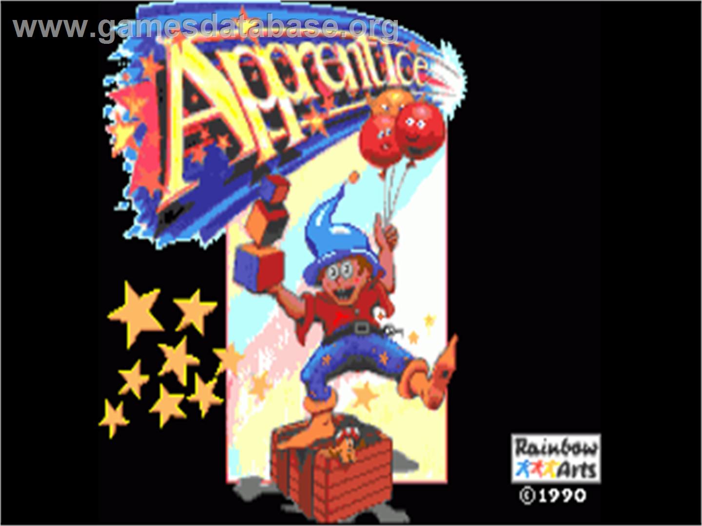Apprentice - Commodore Amiga - Artwork - Title Screen