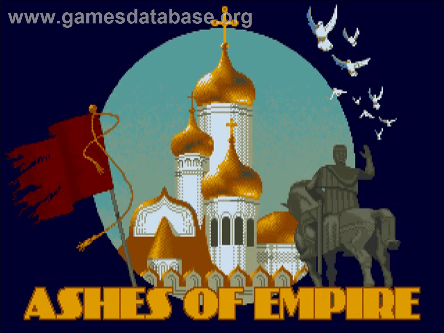 Ashes of Empire - Commodore Amiga - Artwork - Title Screen