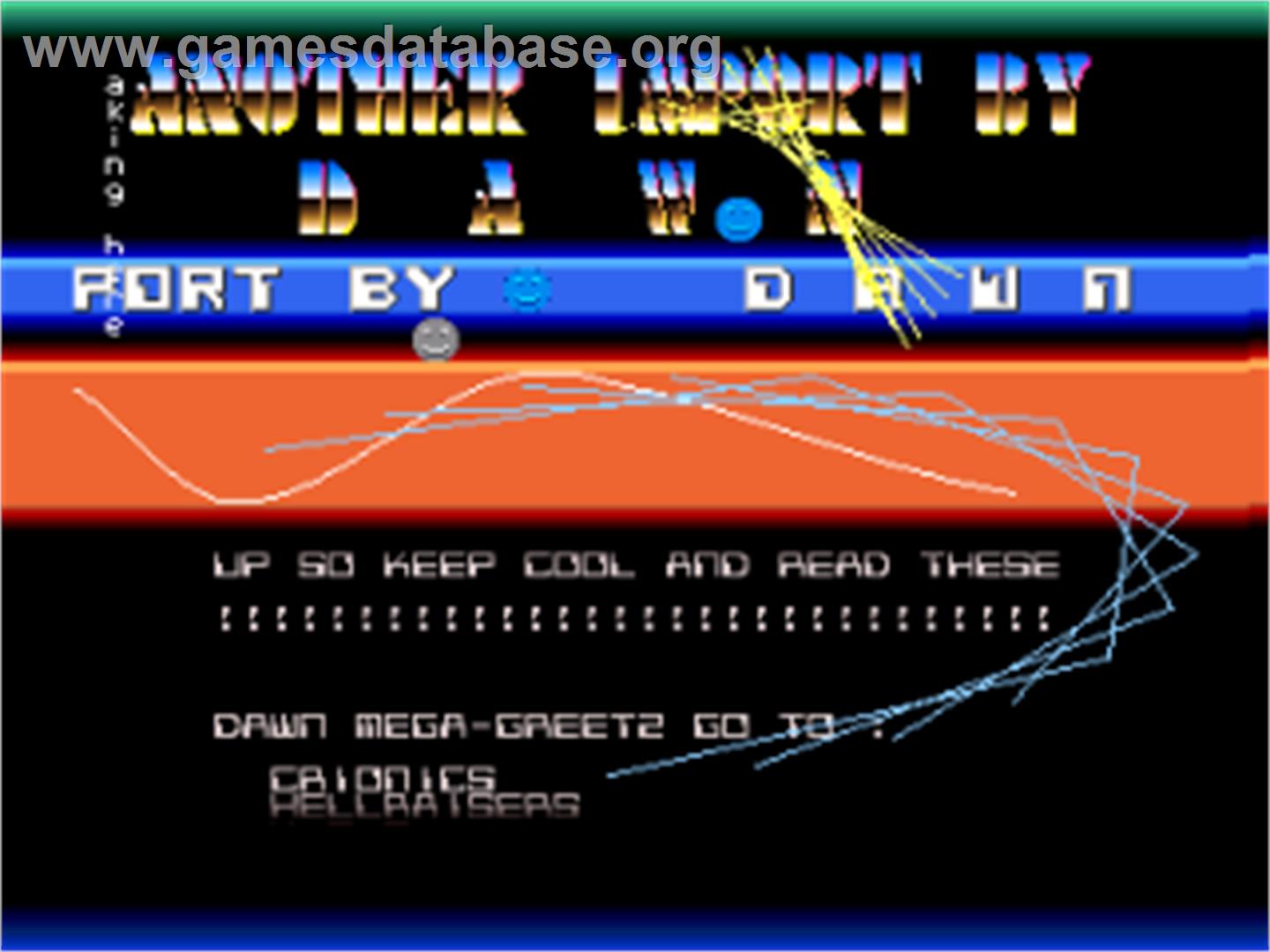 Bad Company - Commodore Amiga - Artwork - Title Screen