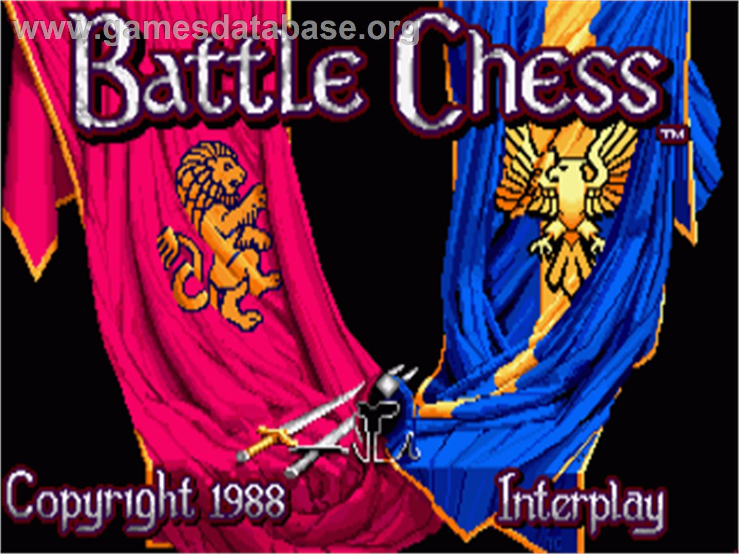 Battle Chess - Commodore Amiga - Artwork - Title Screen