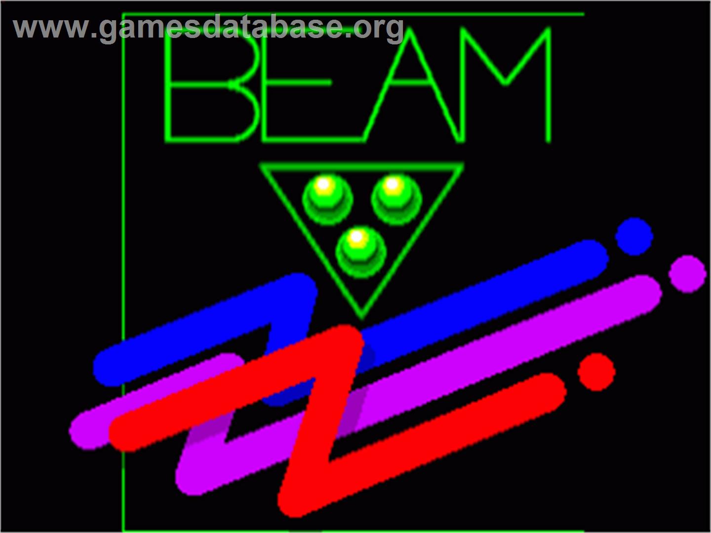 Beam - Commodore Amiga - Artwork - Title Screen