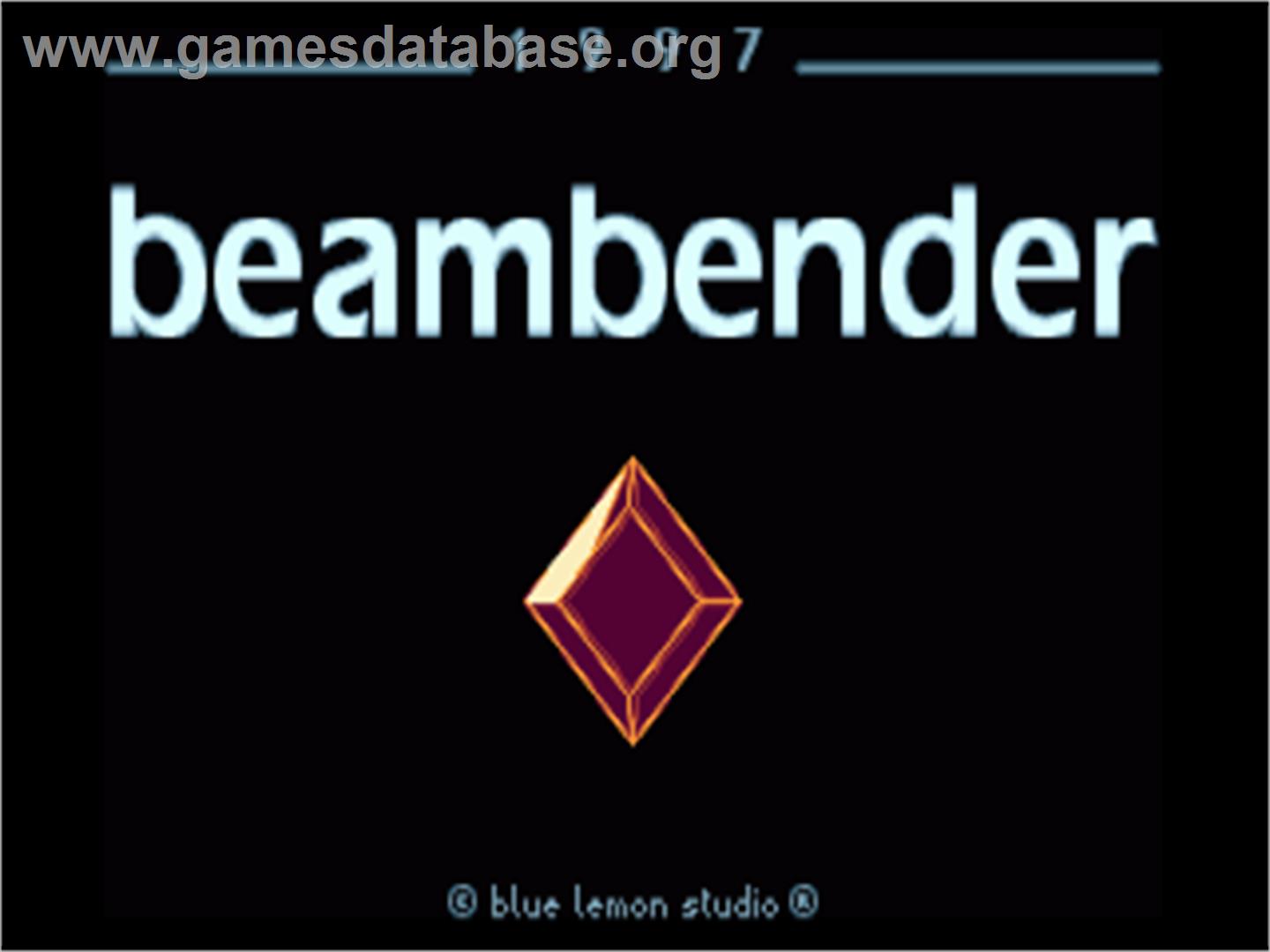 Beambender - Commodore Amiga - Artwork - Title Screen