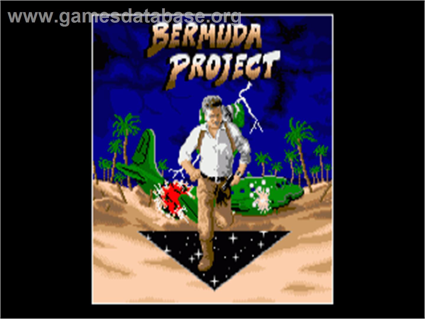 Bermuda Project - Commodore Amiga - Artwork - Title Screen