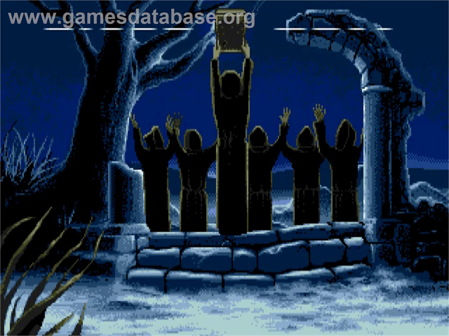 Black Sect - Commodore Amiga - Artwork - Title Screen