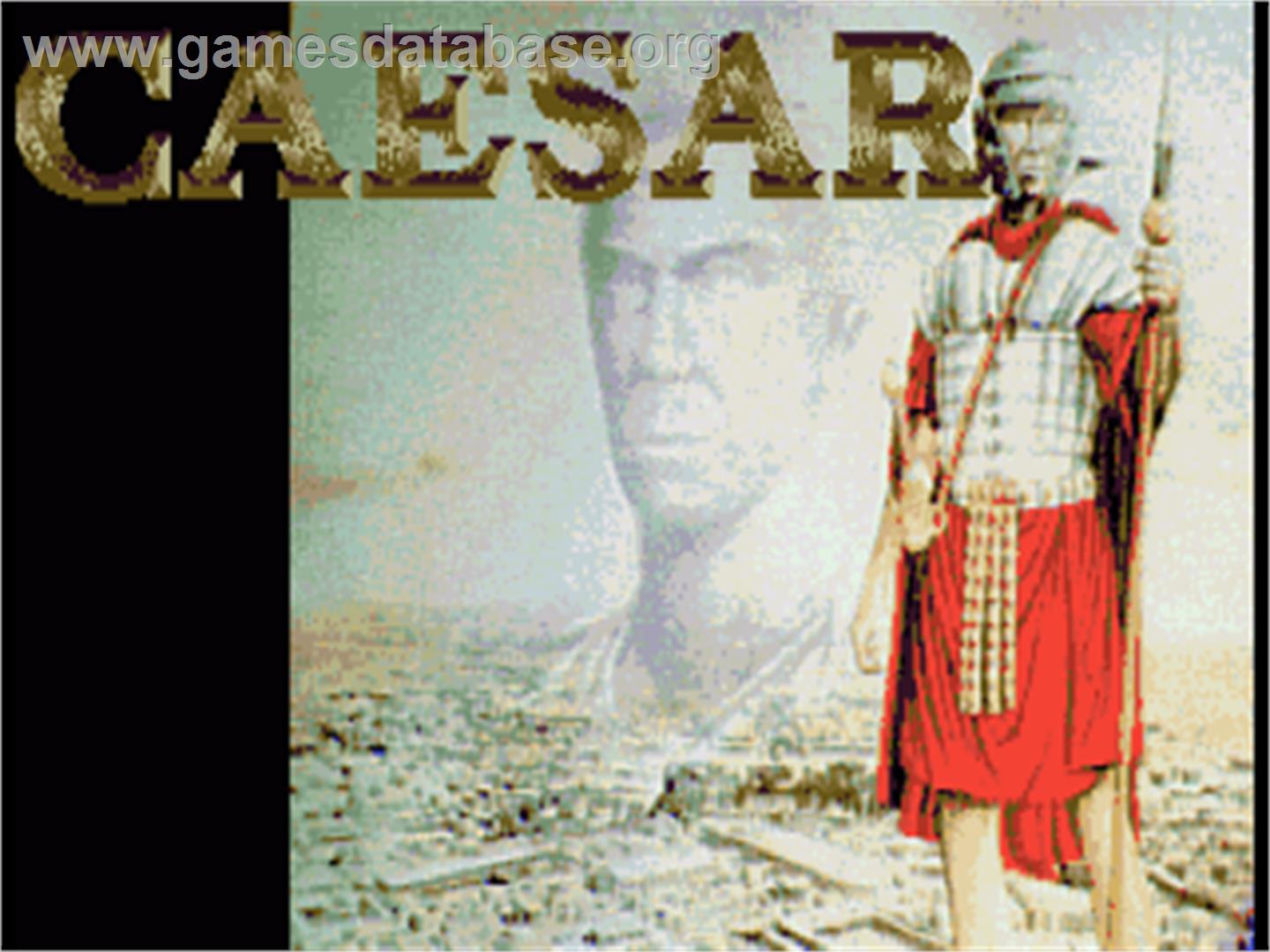 Caesar - Commodore Amiga - Artwork - Title Screen