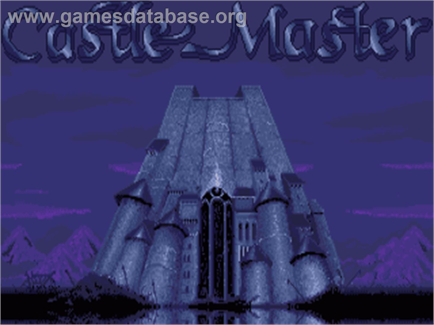 Castle Master - Commodore Amiga - Artwork - Title Screen