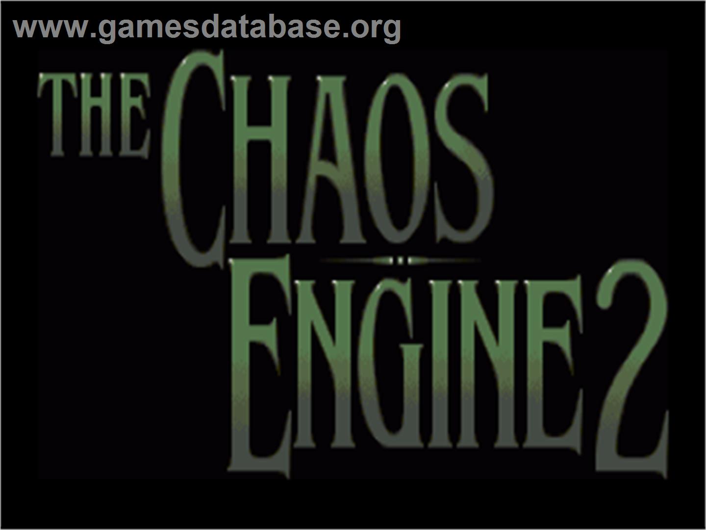 Chaos Engine 2 - Commodore Amiga - Artwork - Title Screen