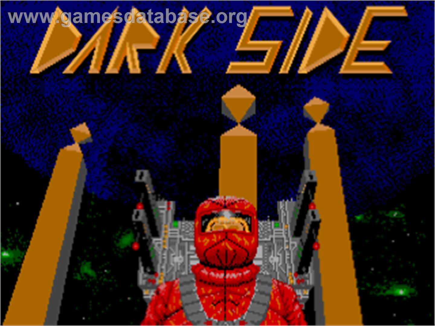 Dark Side - Commodore Amiga - Artwork - Title Screen